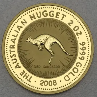Echt Goldmünze 2oz "Känguru" 2006 Australian Nugget (Australien)