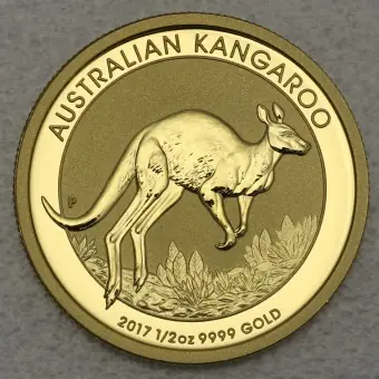 Günstig Goldmünze 1/2oz "Känguru" 2017 (Australien)