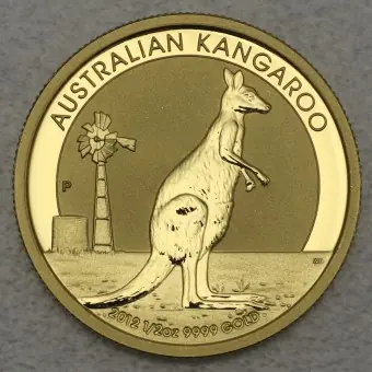 Direktkauf Goldmünze 1/2oz "Känguru" 2012 (Australien)