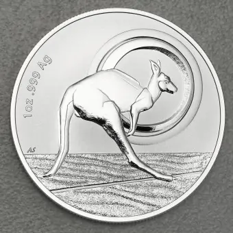 Sonderaktion Silbermünze 1oz "Känguru" 2021 Royal Australian Mint (Australien)