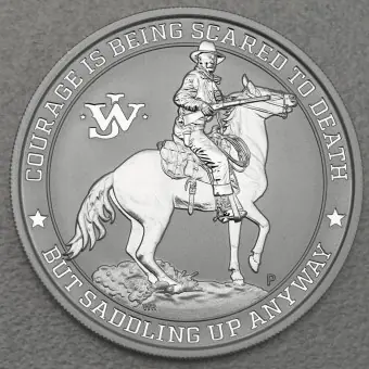 Silbermünze 1oz "John Wayne" 2021 (Tuvalu) Original