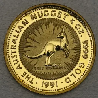 Goldmünze 1/2oz "Känguru" 1991 Australian Nugget (Australien) Exklusiv