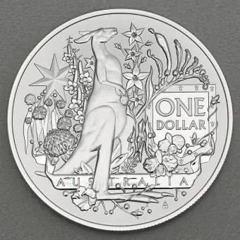 Sichere Zahlung Silbermünze 1oz "Australia’s Coat of Arms" 2021 (Australien)