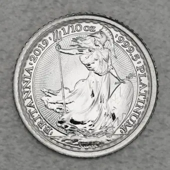 Platinmünze 1/10oz "Britannia" (Großbritannien) Top-Qualität