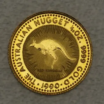 Im Trend Goldmünze 1/20oz "Känguru" 1990 Australian Nugget (Australien)
