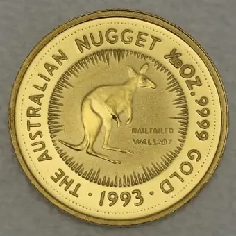 Preisreduziert Goldmünze 1/20oz "Känguru" 1993 Australian Nugget (Australien)