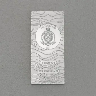 Versand Am Gleichen Tag Münzbarren 1oz "Mandalorian Beskar" 2021 (Niue)