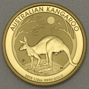Goldmünze 1/2oz "Känguru" 2019 (Australien) Limited Edition