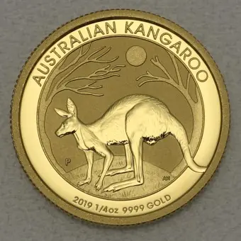 Goldmünze 1/4oz "Känguru" 2019 (Australien) Knallerangebot