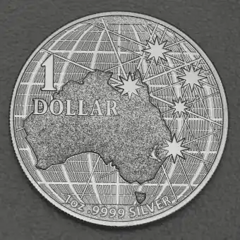 Finale Aktion Silbermünze 1oz "Beneath The Southern Skies" 2021 (Australien)