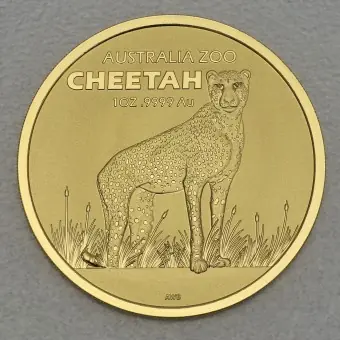 Saisonangebot Goldmünze 1oz "Gepard" 2021 Australia Zoo (Australien)