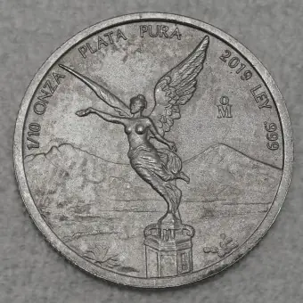 Mengenrabatt Silbermünze 1/10oz "Libertad" 2019 (Mexiko)