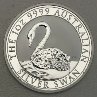 Mega-Angebot Silbermünze 1oz "Schwan" 2021 (Australien)
