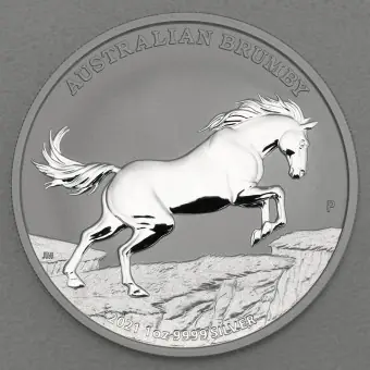 Silbermünze 1oz "Brumby" 2021 (Australien) Kracherpreis