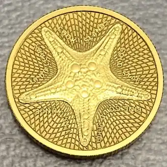Aktuell Goldmünze 1/10oz "Gold Star" 2021 (Cook Islands)