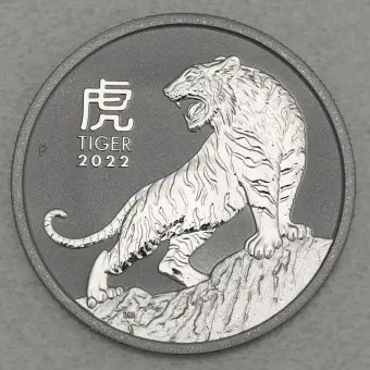 Platinmünze 1oz "Tiger" 2022 Lunar III – Year of the Tiger (Australien) Preiswert