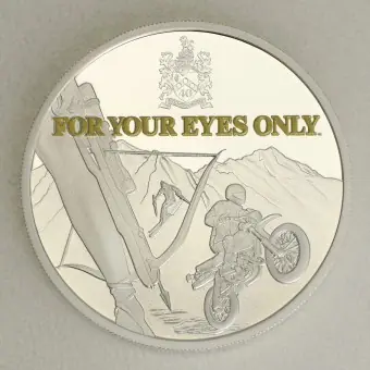 Sonderangebot Silbermünze 1oz "FOR YOUR EYES ONLY" 2021 (PP) James Bond (Tuvalu)