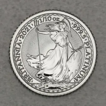 Direkt Vom Hersteller Platinmünze 1/10oz "Britannia" 2021 Elizabeth II. (Großbritannien)