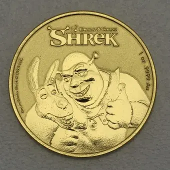 Sonderangebot Goldmünze 1oz "SHREK" 2021 20th Anniversary (Niue)