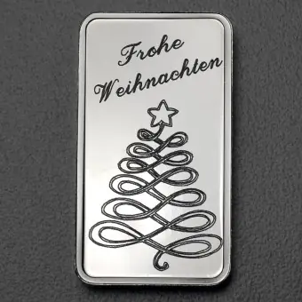 Silberbarren 1oz "Weihnachtsbaum" ESG Sonderaktion