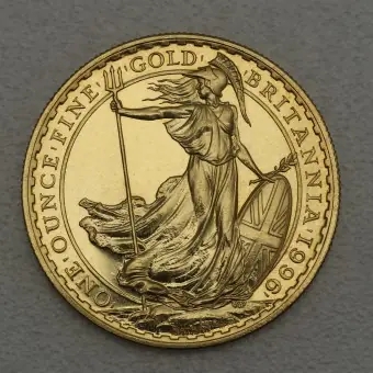 Goldmünze 1oz "Britannia" 1996 (Großbritannien) Geprüft