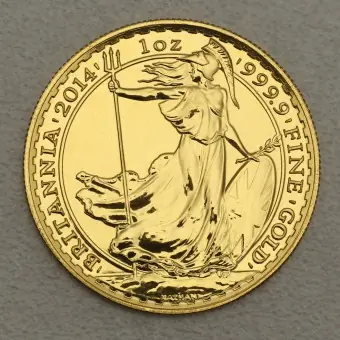 Rabatt Goldmünze 1oz "Britannia" 2014 (Großbritannien)