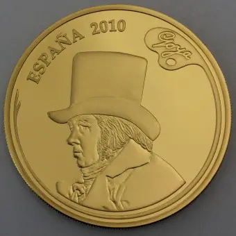 Highlight Goldmünze 400 Euro "Francisco de Goya" 2010 (Spanien)