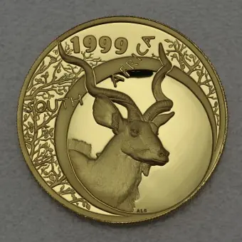 Goldmünze 1oz "The Kudu" 1999 Natura - Monarchs of Africa (Südafrika) Gleich Bestellen