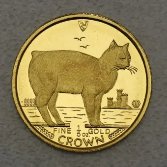 Goldmünze 1/5oz "Manx Cat" 1988 Cats (Isle of Man) Top-Angebot