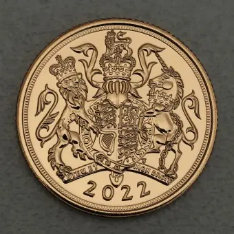 Direkt Vom Hersteller Goldmünze 1 Sovereign "Elizabeth II." 202270. Jahrestag der Thronbesteigung (Großbritannien)