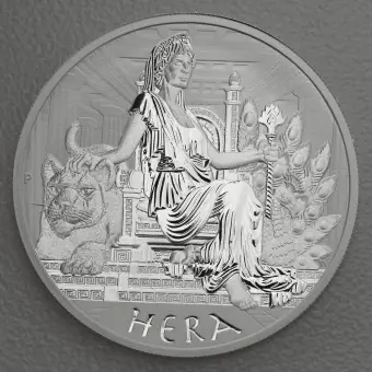 Silbermünze 1oz "Hera" 2022 Gods of Olympus (Tuvalu) Online Kaufen