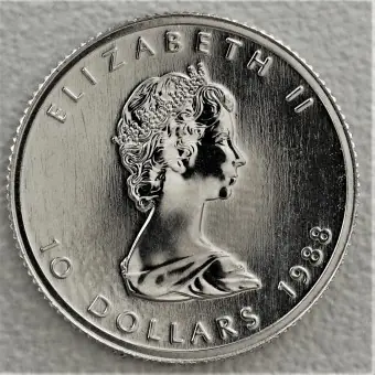 Platinmünze 1/4oz "Maple Leaf" (Kanada) Beliebt