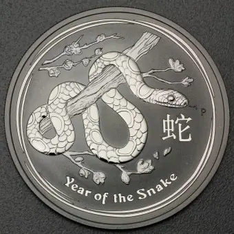 Silbermünze 1/2oz "Schlange" 2013 Lunar II – Year of the Snake (Australien) Jetzt Bestellen