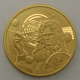 Goldmünze 1oz "Isaac Newton" 2022 Icons of Inspiration (Niue) Exklusiv