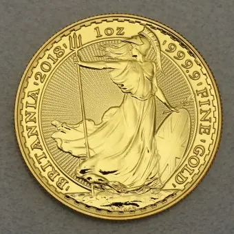 Sonderaktion Goldmünze 1oz "Britannia" 2018 (Großbritannien)