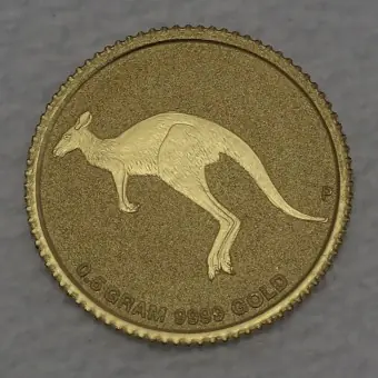Neu Im Sortiment Goldmünze 0,5g "Mini Roo" 2015 Australian Kangaroo (Australien)