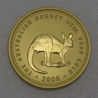 Preisreduziert Goldmünze 1/2oz "Känguru" 2006 Australian Nugget (Australien)