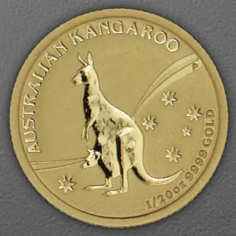 Highlight Goldmünze 1/20oz "Känguru" 2009 (Australien)