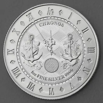 Silbermünze 1oz "Chronos" 2021 (Tokelau) Must-Have