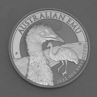 Silbermünze 1oz "Emu" 2022 (Australien) Angebot