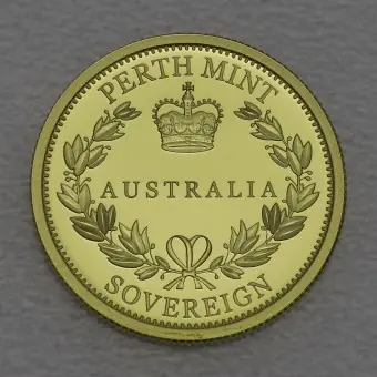 Goldmünze "Australia Sovereign" 2017 (PP) (Australien) Preiswert