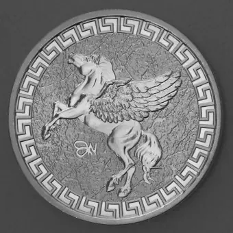 Silbermünze 1oz "Pegasus" 2022 (St. Helena) Wochenendangebot