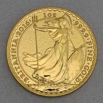 Letzte Chance Goldmünze 1oz "Britannia" 2016 (Großbritannien)