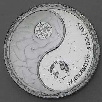 Silbermünze 1oz "Equilibrium" 2022 diff. (Tokelau) Limited Edition
