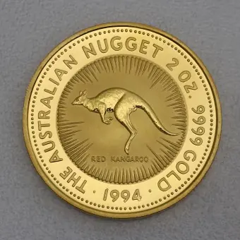 Bestpreis Goldmünze 2oz "Känguru" 1994 Australian Nugget (Australien)