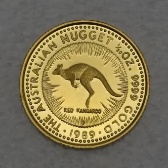 Goldmünze 1/20oz "Känguru" 1989 (PP) Australian Nugget (Australien) Neu