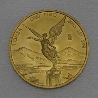 Goldmünze 1oz "Libertad" 2015 (Mexiko) Heute Kaufen