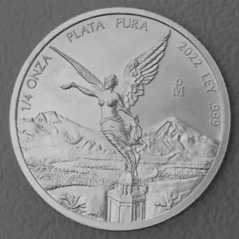 Silbermünze 1/4oz "Libertad" 2022 (Mexiko) Beliebt