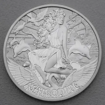 Silbermünze 1oz "Aphrodite" 2022 Gods of Olympus (Tuvalu) Preisreduziert