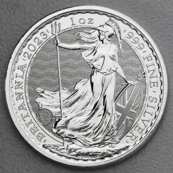 Silbermünze 1oz "Britannia" 2023 diff. (Großbritannien) Gleich Bestellen
